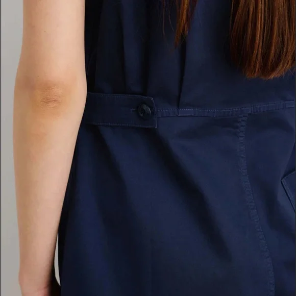 Alex mill cotton twill short standard jumpsuit - Picture 8 of 10